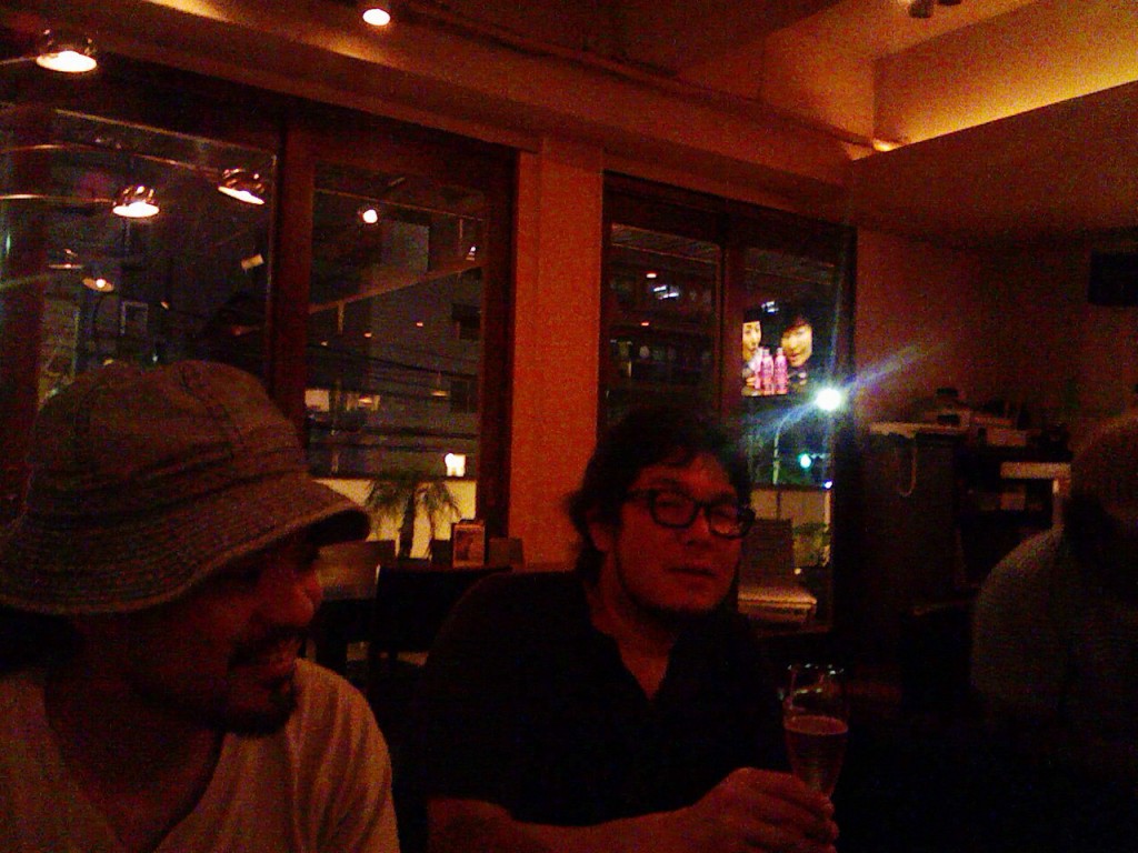 左から、濱ちゃん、松浦氏、ボス（ほぼ切れてますが）。